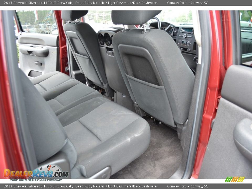 2013 Chevrolet Silverado 1500 LT Crew Cab Deep Ruby Metallic / Light Cashmere/Dark Cashmere Photo #23