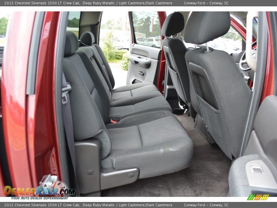 2013 Chevrolet Silverado 1500 LT Crew Cab Deep Ruby Metallic / Light Cashmere/Dark Cashmere Photo #24
