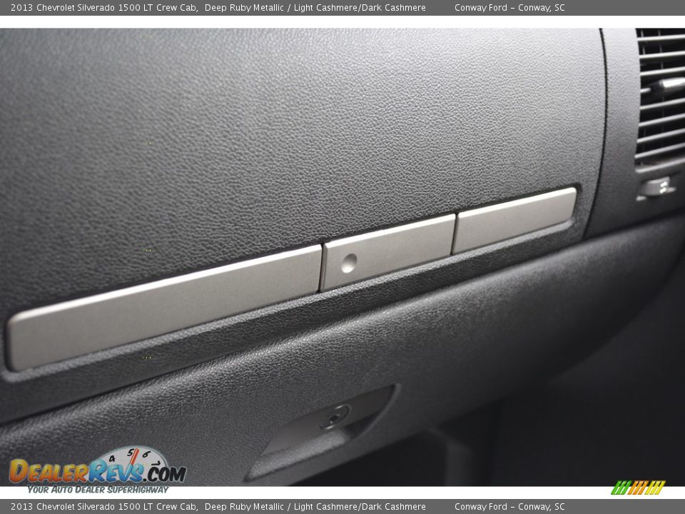 2013 Chevrolet Silverado 1500 LT Crew Cab Deep Ruby Metallic / Light Cashmere/Dark Cashmere Photo #35