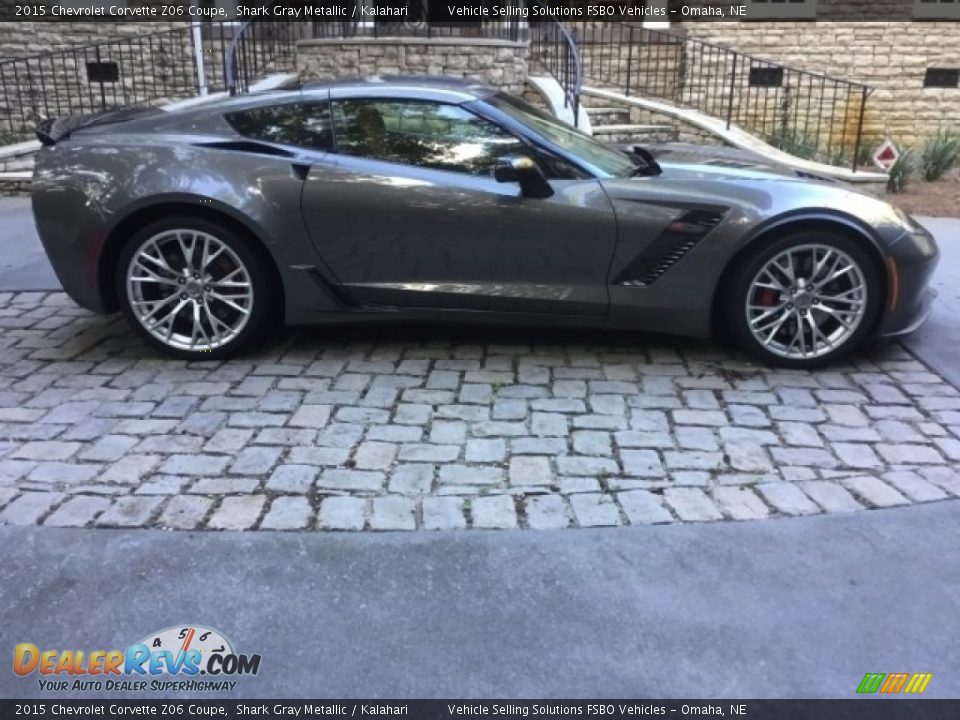 Shark Gray Metallic 2015 Chevrolet Corvette Z06 Coupe Photo #2