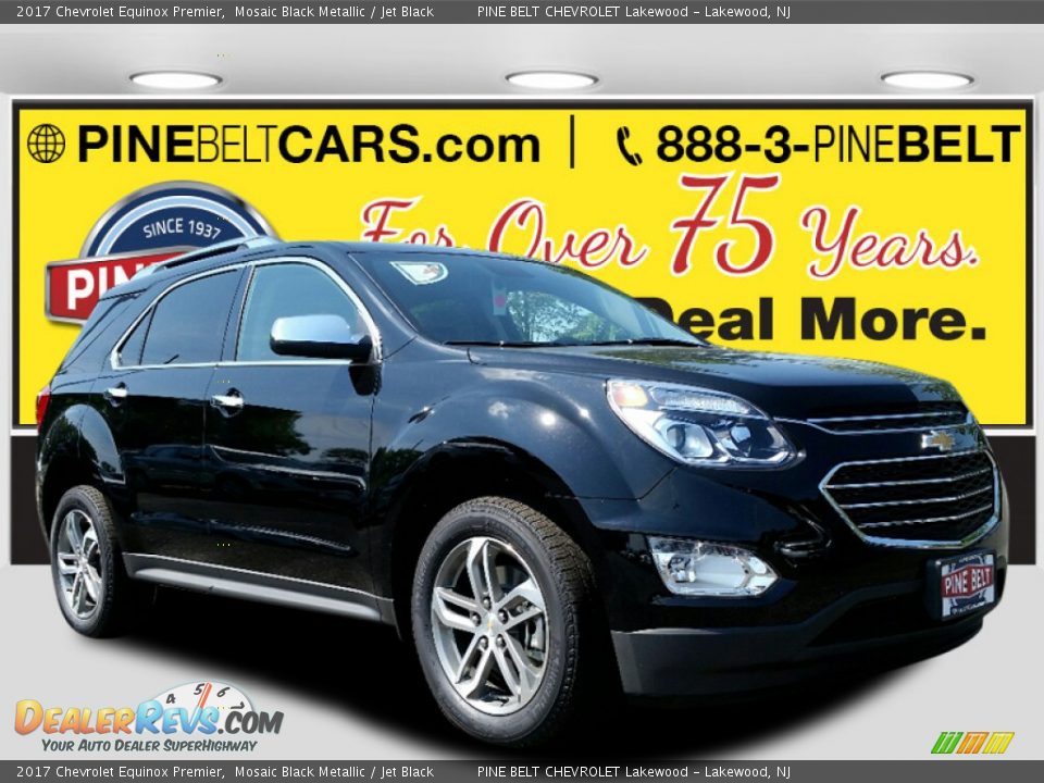 2017 Chevrolet Equinox Premier Mosaic Black Metallic / Jet Black Photo #1