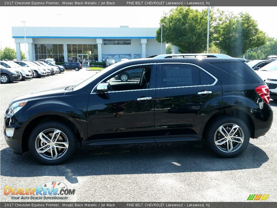 2017 Chevrolet Equinox Premier Mosaic Black Metallic / Jet Black Photo #3