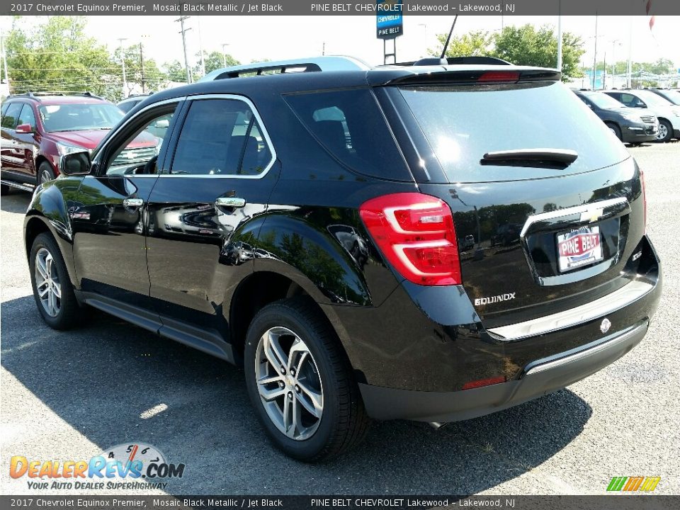 2017 Chevrolet Equinox Premier Mosaic Black Metallic / Jet Black Photo #4