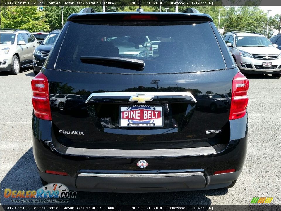 2017 Chevrolet Equinox Premier Mosaic Black Metallic / Jet Black Photo #5