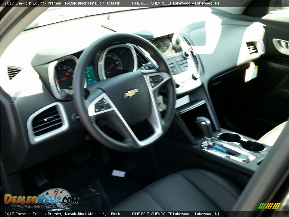 2017 Chevrolet Equinox Premier Mosaic Black Metallic / Jet Black Photo #7