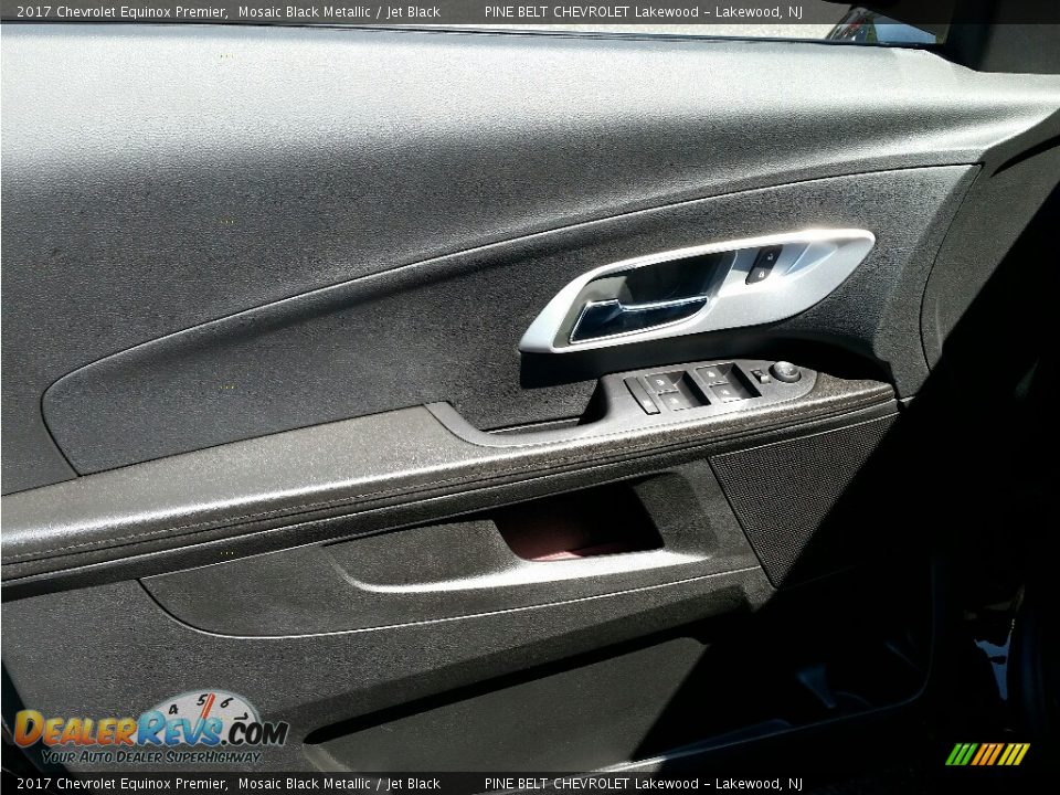 2017 Chevrolet Equinox Premier Mosaic Black Metallic / Jet Black Photo #8