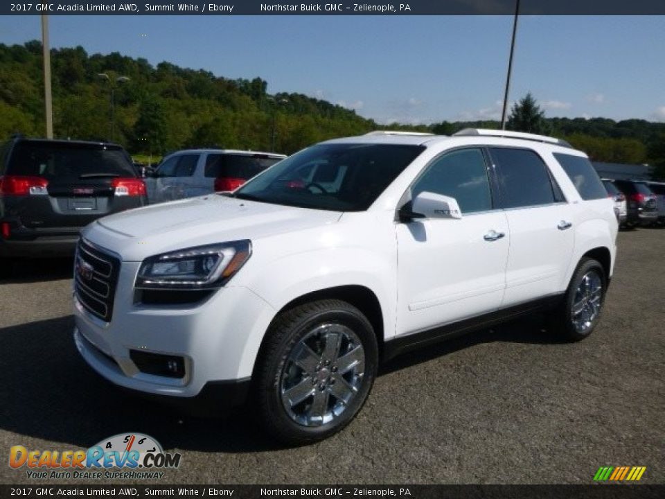 2017 GMC Acadia Limited AWD Summit White / Ebony Photo #1