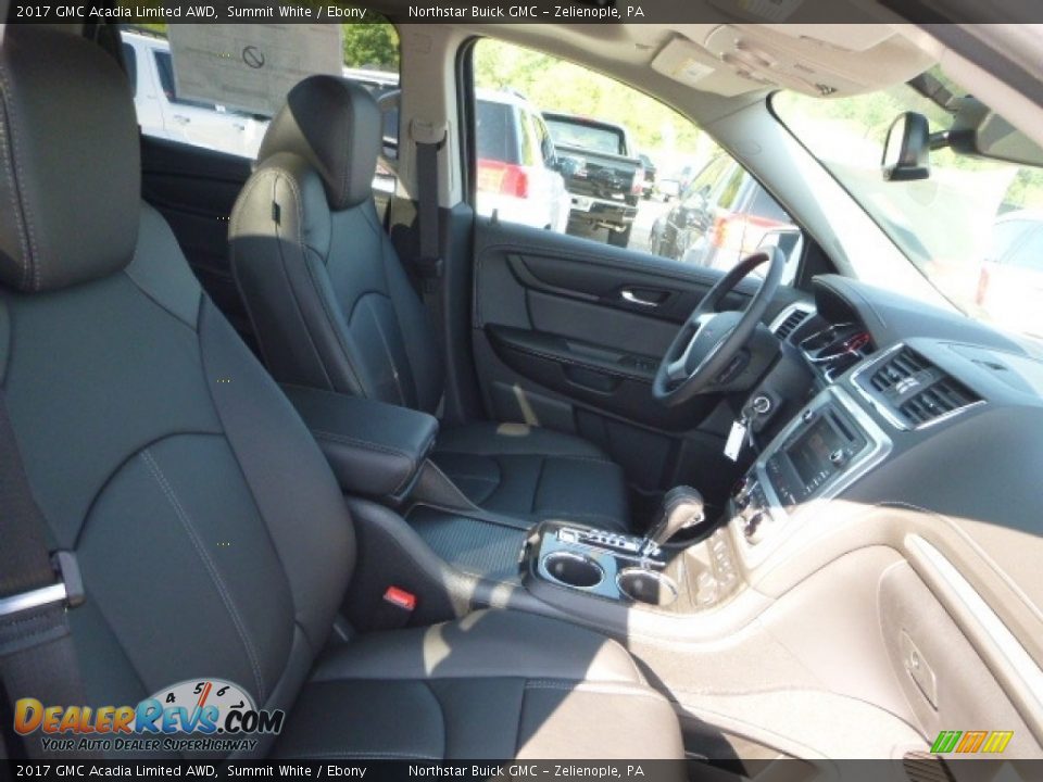 2017 GMC Acadia Limited AWD Summit White / Ebony Photo #4