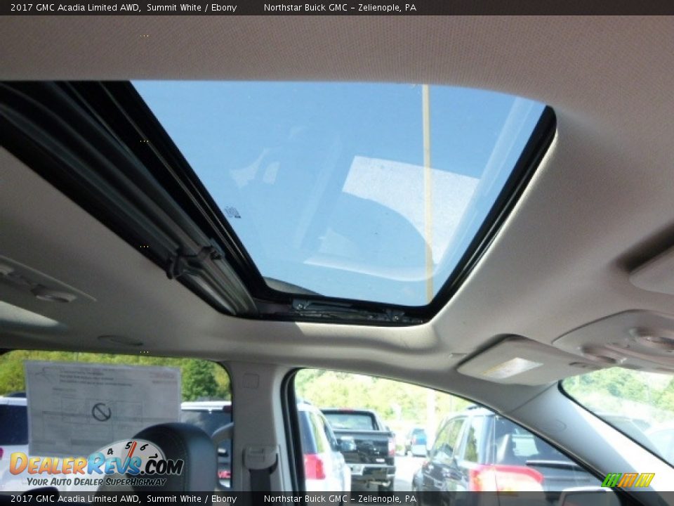 2017 GMC Acadia Limited AWD Summit White / Ebony Photo #5