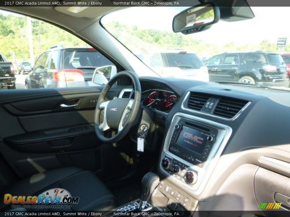 2017 GMC Acadia Limited AWD Summit White / Ebony Photo #6
