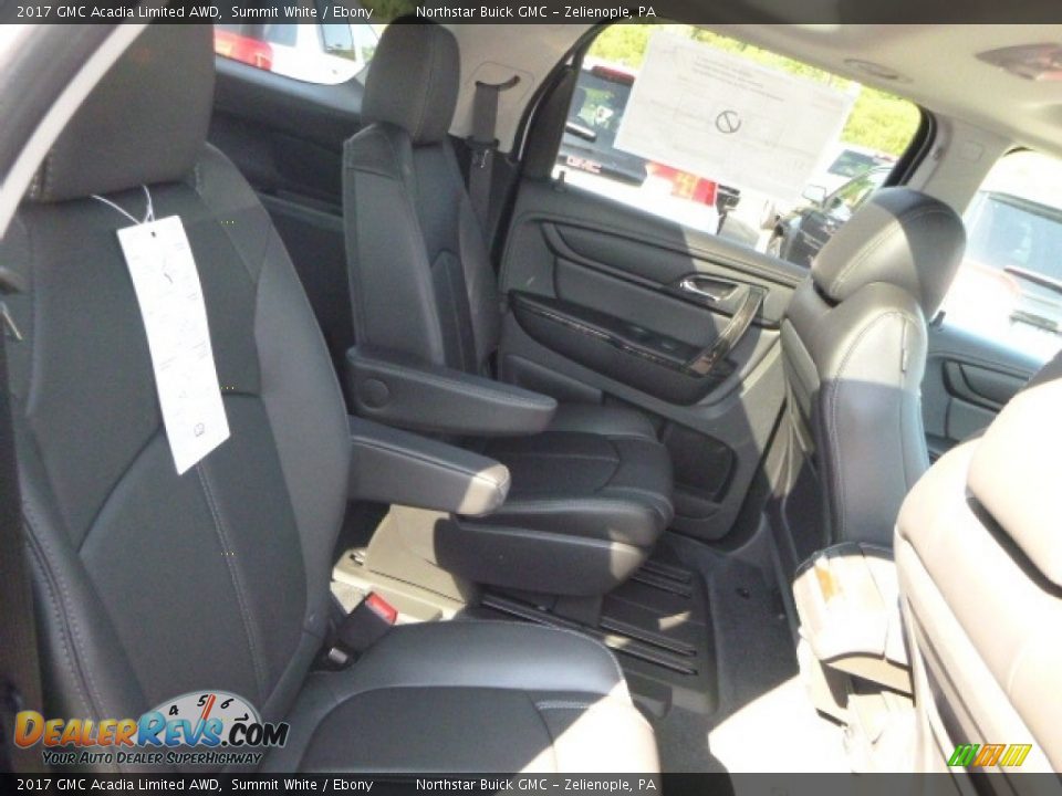 2017 GMC Acadia Limited AWD Summit White / Ebony Photo #7