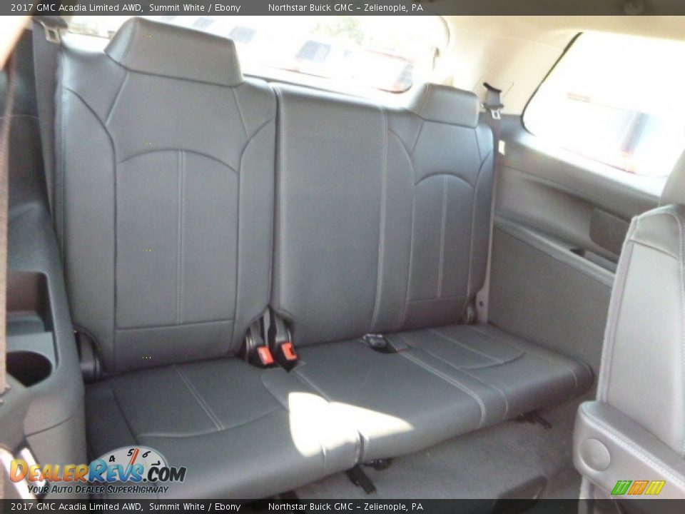 2017 GMC Acadia Limited AWD Summit White / Ebony Photo #8