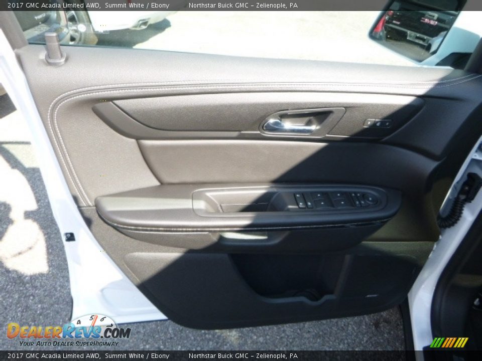 2017 GMC Acadia Limited AWD Summit White / Ebony Photo #15