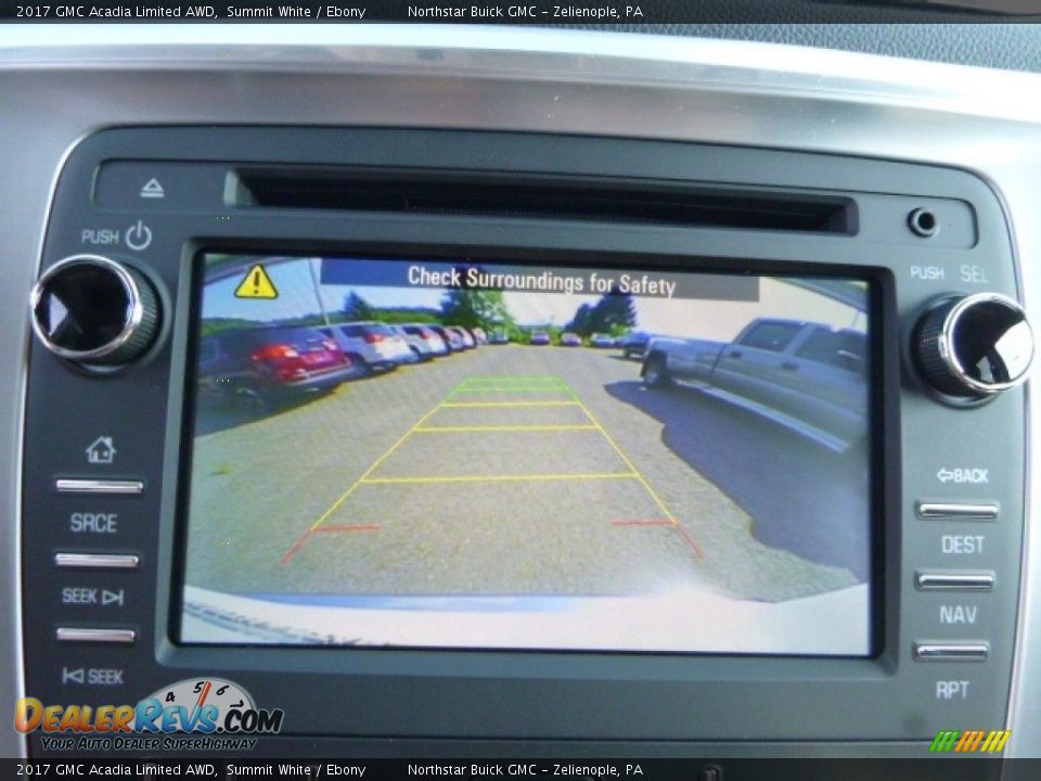 2017 GMC Acadia Limited AWD Summit White / Ebony Photo #18