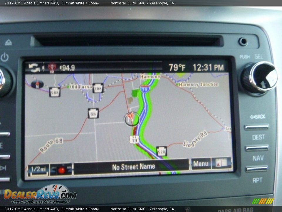 2017 GMC Acadia Limited AWD Summit White / Ebony Photo #19
