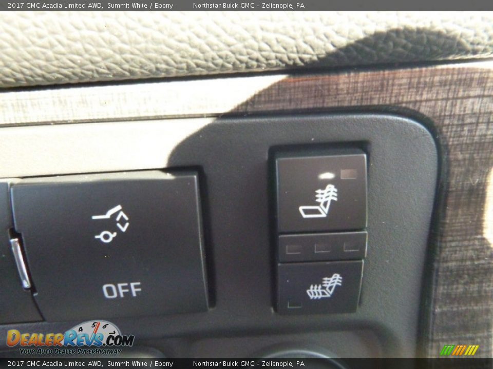 2017 GMC Acadia Limited AWD Summit White / Ebony Photo #20