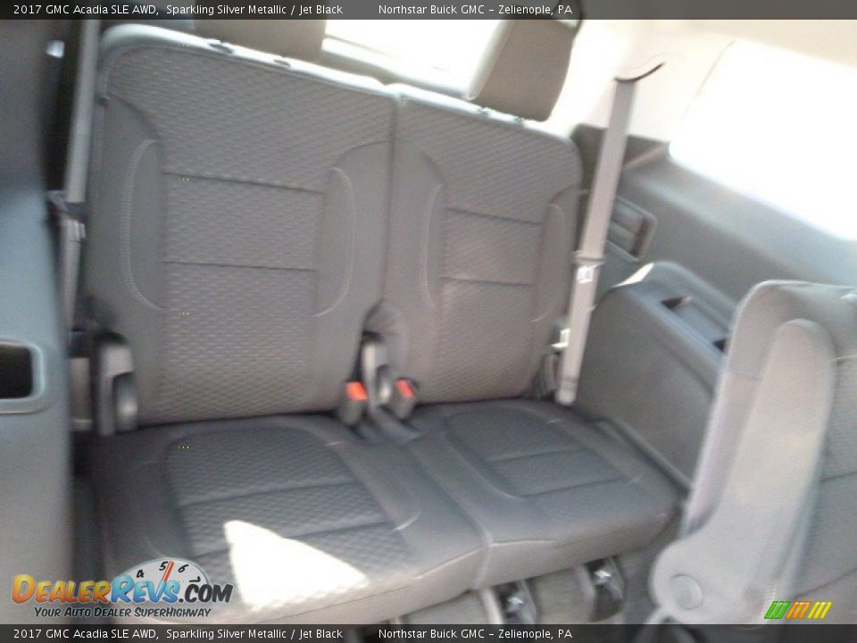2017 GMC Acadia SLE AWD Sparkling Silver Metallic / Jet Black Photo #11