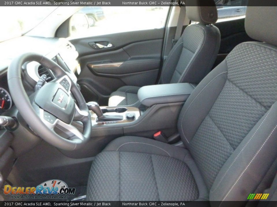 2017 GMC Acadia SLE AWD Sparkling Silver Metallic / Jet Black Photo #15