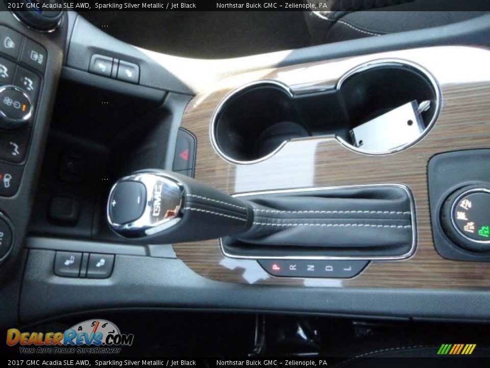 2017 GMC Acadia SLE AWD Sparkling Silver Metallic / Jet Black Photo #17
