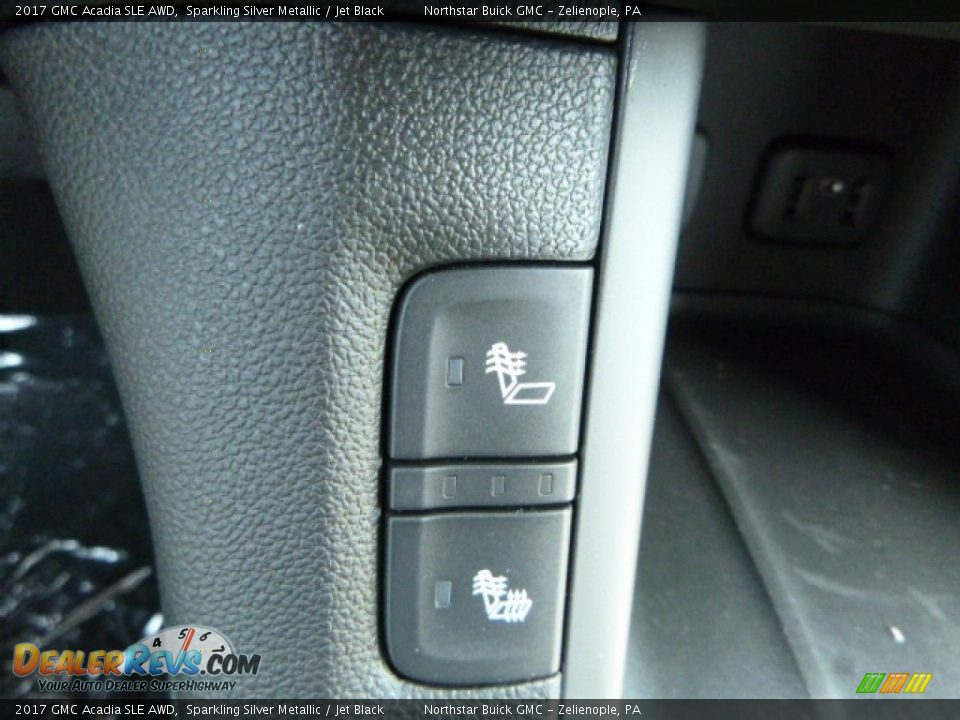 2017 GMC Acadia SLE AWD Sparkling Silver Metallic / Jet Black Photo #19