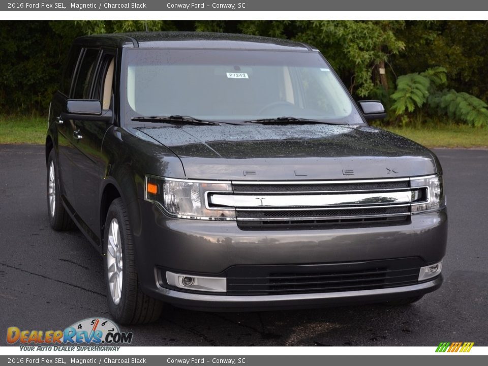 2016 Ford Flex SEL Magnetic / Charcoal Black Photo #1