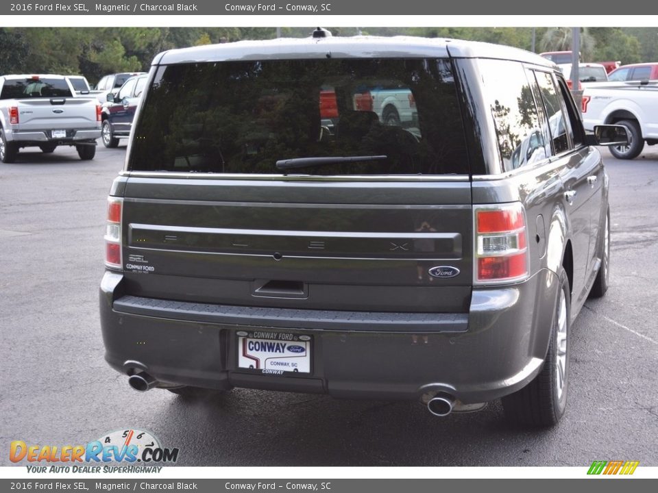 2016 Ford Flex SEL Magnetic / Charcoal Black Photo #3