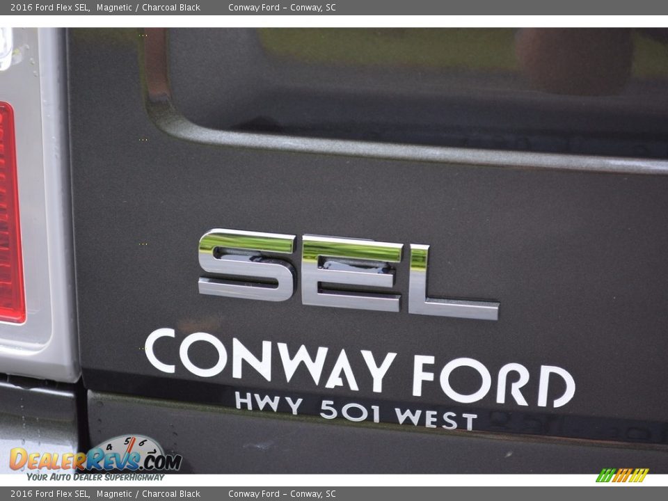 2016 Ford Flex SEL Magnetic / Charcoal Black Photo #5