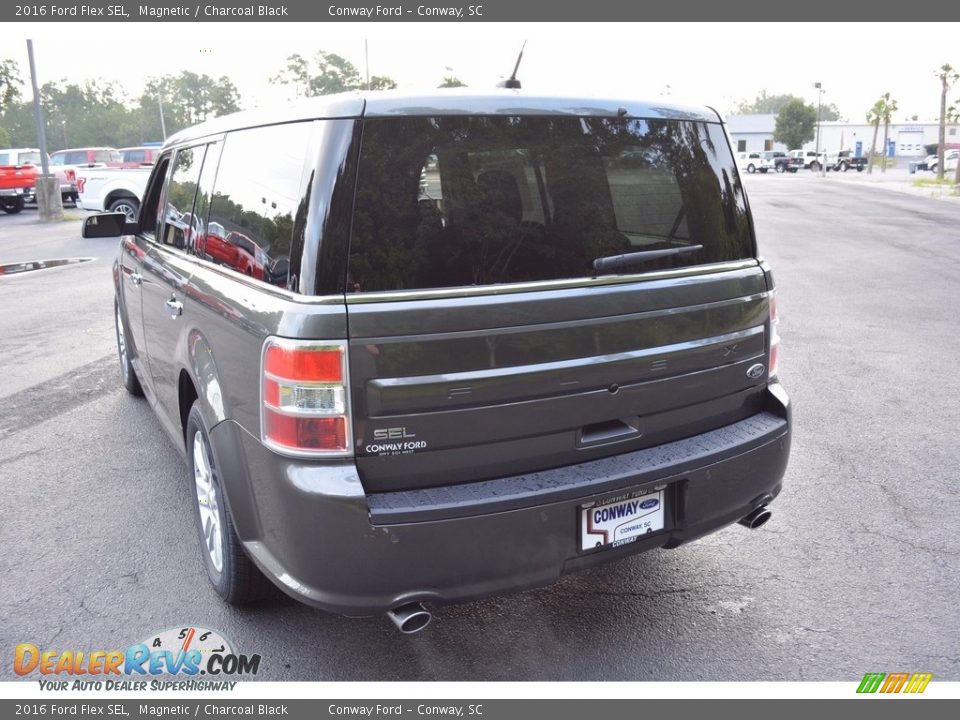 2016 Ford Flex SEL Magnetic / Charcoal Black Photo #12