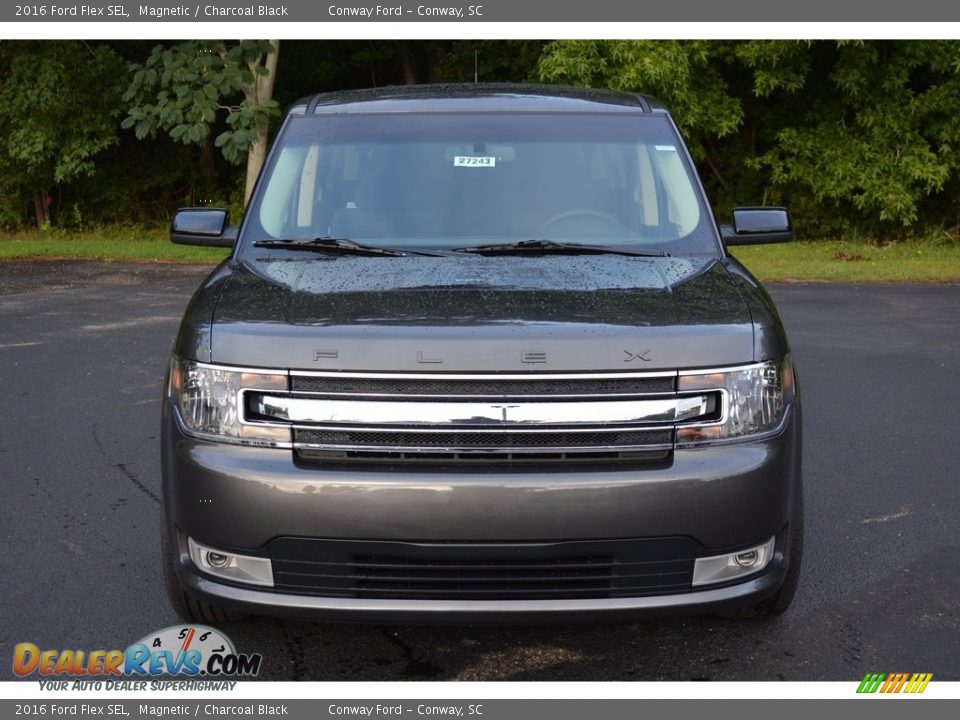 2016 Ford Flex SEL Magnetic / Charcoal Black Photo #15