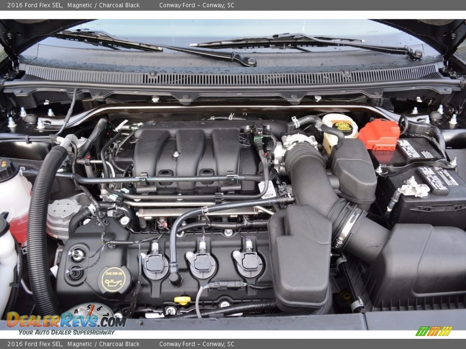 2016 Ford Flex SEL 3.5 Liter DOHC 24-Valve Ti-VCT V6 Engine Photo #21