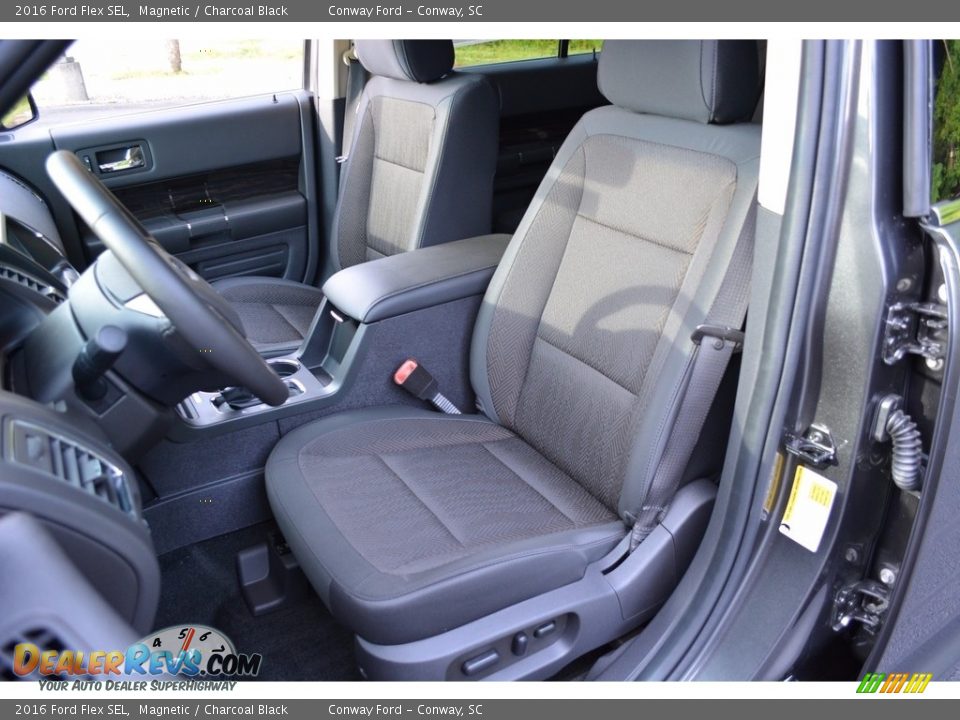 2016 Ford Flex SEL Magnetic / Charcoal Black Photo #22