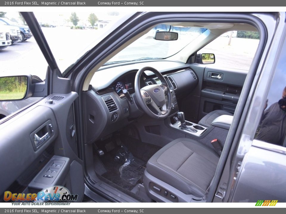 2016 Ford Flex SEL Magnetic / Charcoal Black Photo #23