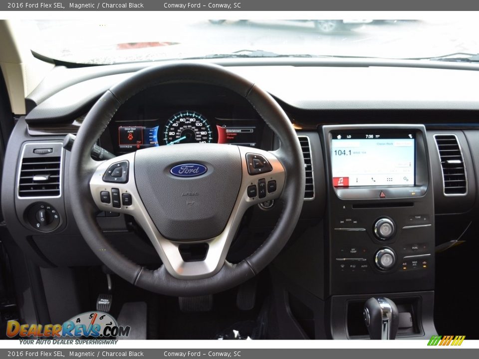 2016 Ford Flex SEL Magnetic / Charcoal Black Photo #30