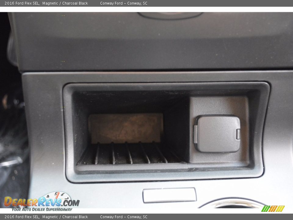 2016 Ford Flex SEL Magnetic / Charcoal Black Photo #36