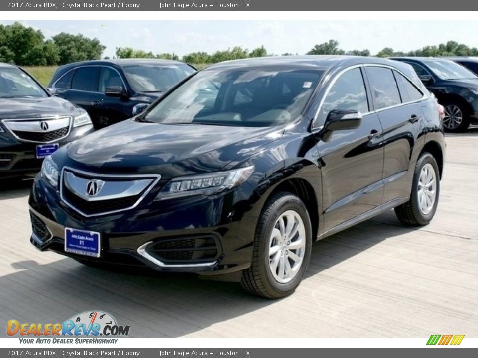 2017 Acura RDX Crystal Black Pearl / Ebony Photo #3