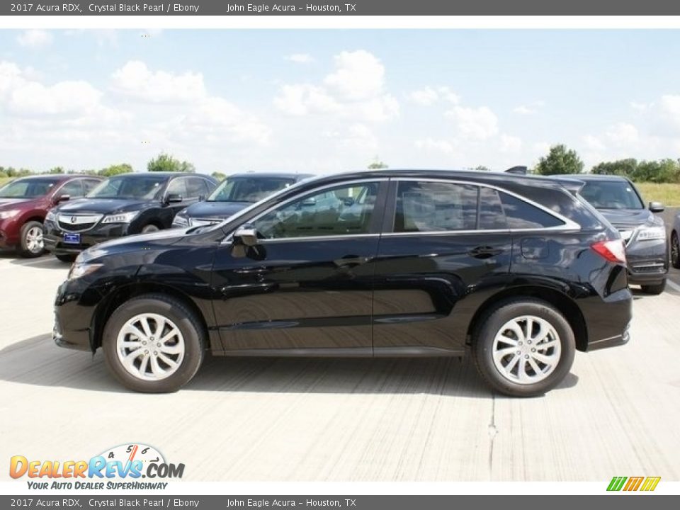 2017 Acura RDX Crystal Black Pearl / Ebony Photo #4