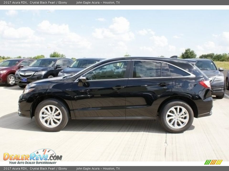 2017 Acura RDX Crystal Black Pearl / Ebony Photo #4