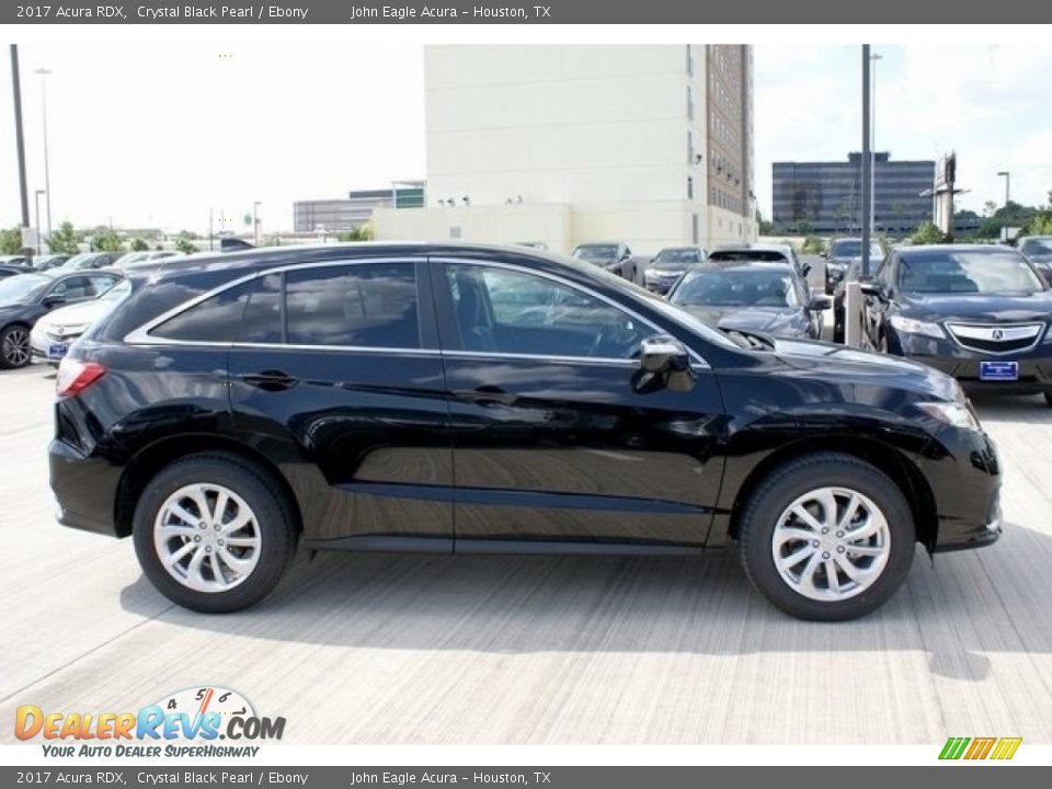 2017 Acura RDX Crystal Black Pearl / Ebony Photo #8