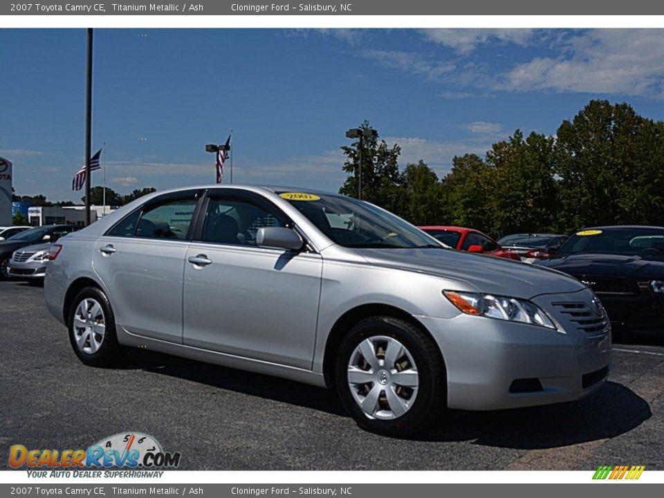 2007 Toyota Camry CE Titanium Metallic / Ash Photo #1