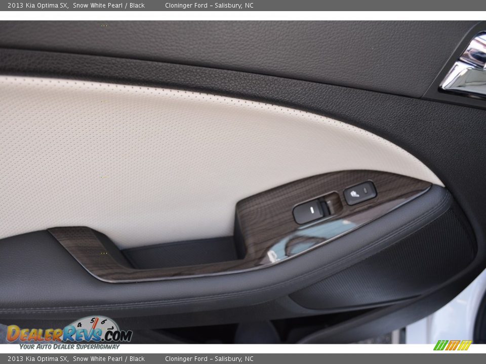 2013 Kia Optima SX Snow White Pearl / Black Photo #12