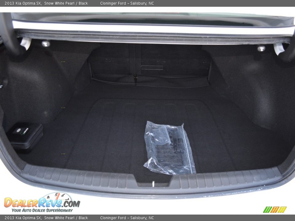 2013 Kia Optima SX Snow White Pearl / Black Photo #14