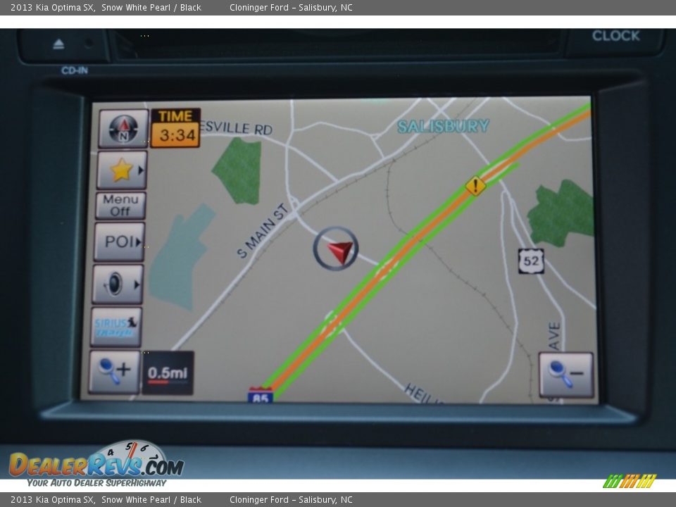 2013 Kia Optima SX Snow White Pearl / Black Photo #20