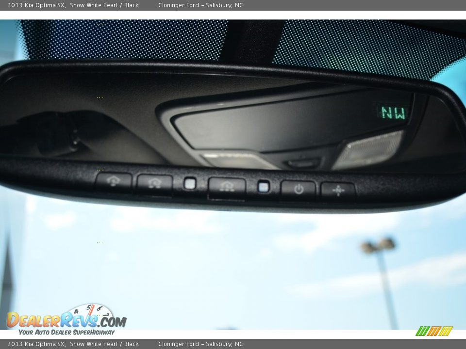 2013 Kia Optima SX Snow White Pearl / Black Photo #27