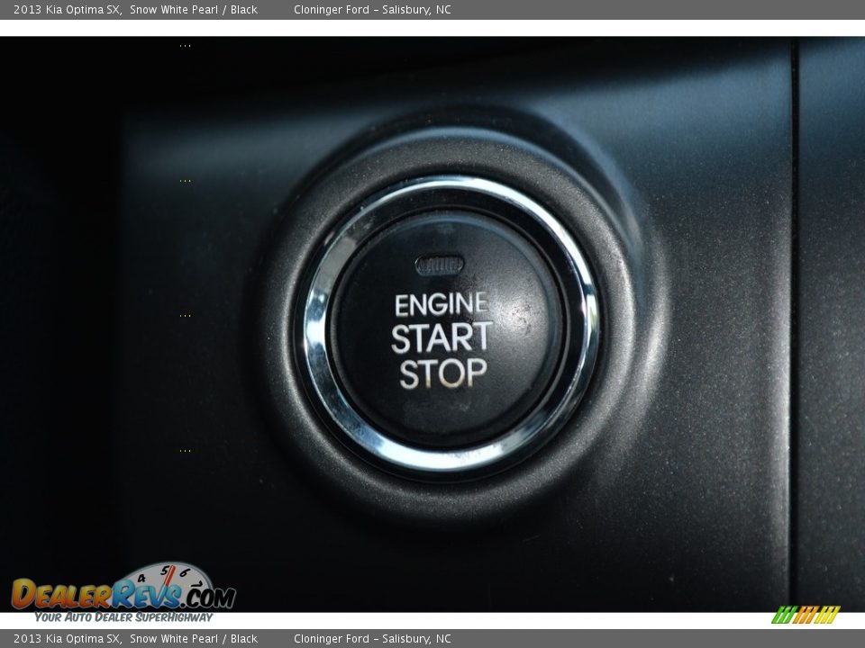 2013 Kia Optima SX Snow White Pearl / Black Photo #29