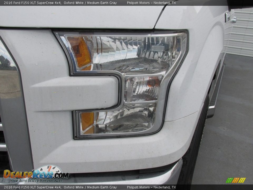 2016 Ford F150 XLT SuperCrew 4x4 Oxford White / Medium Earth Gray Photo #9