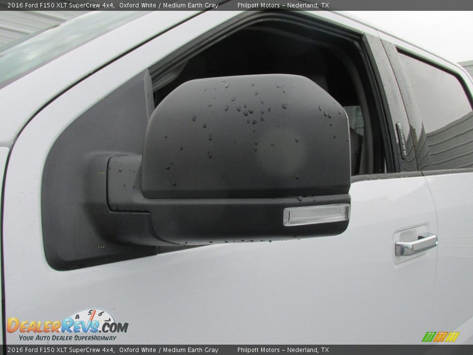 2016 Ford F150 XLT SuperCrew 4x4 Oxford White / Medium Earth Gray Photo #13