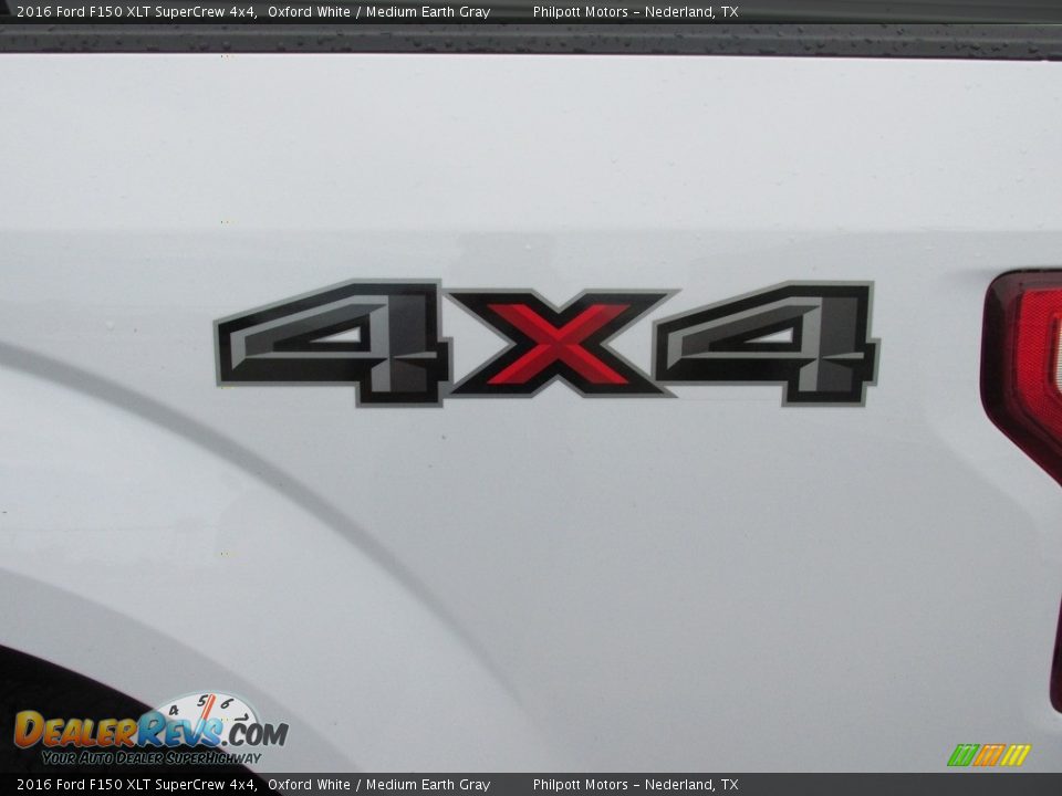 2016 Ford F150 XLT SuperCrew 4x4 Oxford White / Medium Earth Gray Photo #16