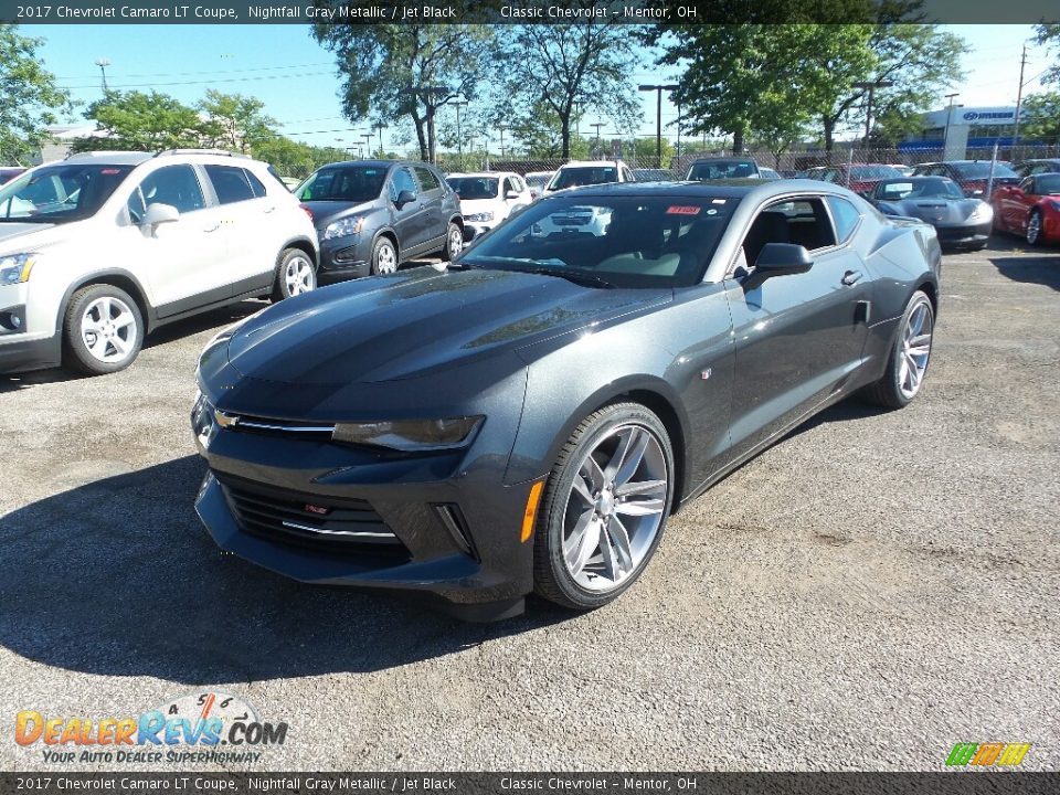 2017 Chevrolet Camaro LT Coupe Nightfall Gray Metallic / Jet Black Photo #1