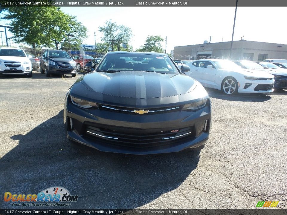 2017 Chevrolet Camaro LT Coupe Nightfall Gray Metallic / Jet Black Photo #2