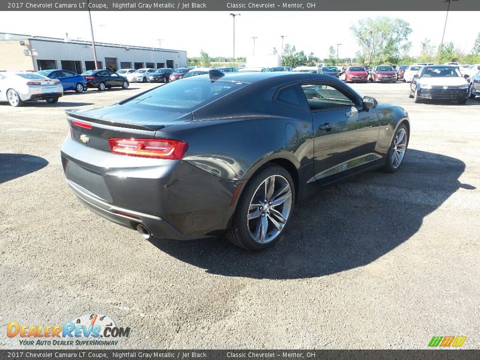 2017 Chevrolet Camaro LT Coupe Nightfall Gray Metallic / Jet Black Photo #5